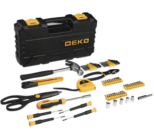 Набор инструментов Deko PRO DKMT62 62 предметов (жесткий кейс) Набор инструментов Deko PRO DKMT62 62 предметов (жесткий кейс)