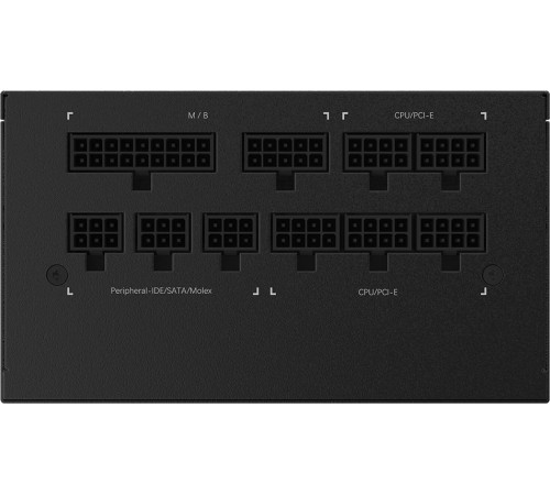 Блок питания Gigabyte ATX 750W GP-P750GM 80+ gold 24+2x(4+4) pin APFC 120mm fan 8xSATA Cab Manag RTL