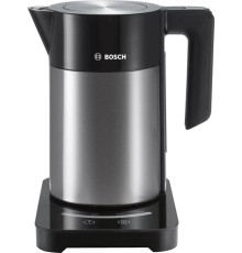 Чайник электрический Bosch TWK7203 1.7л. 2200Вт черный/серебристый (корпус: нержавеющая сталь)