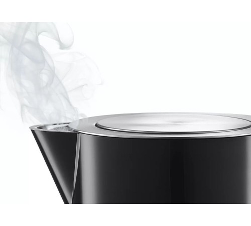 Чайник электрический Bosch TWK7203 1.7л. 2200Вт черный/серебристый (корпус: нержавеющая сталь)