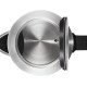 Чайник электрический Bosch TWK7203 1.7л. 2200Вт черный/серебристый (корпус: нержавеющая сталь)