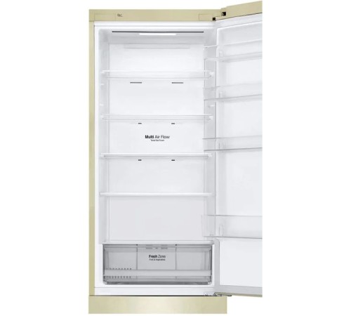 Холодильник LG GA-B509CEWL бежевый (двухкамерный)