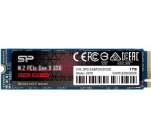 Накопитель SSD Silicon Power PCI-E x4 1Tb SP01KGBP34UD7005 SP01KGBP34UD8005 M-Series UD80 M.2 2280