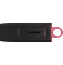 Флеш Диск Kingston 256Gb DataTraveler Exodia DTX/256GB USB3.1 черный/красный