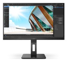 Монитор AOC 27" Professional 27P2Q черный IPS LED 16:9 DVI HDMI M/M матовая HAS Pivot 250cd 178гр/178гр 1920x1080 D-Sub DisplayPort FHD USB 5.49кг