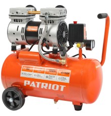 Компрессор поршневой Patriot WO 24-260S безмасляный 260л/мин 24л 1500Вт оранжевый