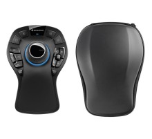 Мышь беспроводная/проводная 3DConnexion SpaceMouse Pro Wireless (3DX-700119) черный, радиоканал, Bluetooth, USB, кнопки - 15