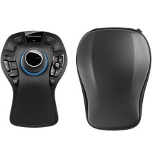 Мышь беспроводная/проводная 3DConnexion SpaceMouse Pro Wireless (3DX-700119) черный, радиоканал, Bluetooth, USB, кнопки - 15