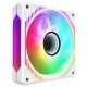 Вентилятор в корпус ALSEYE Mirror-W-R белый 120мм 1800rpm 3-pin 29,5db