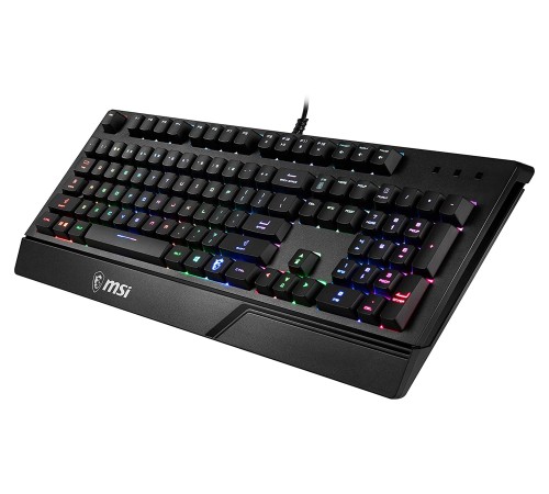 Клавиатура MSI VIGOR GK20 RU черный USB Multimedia for gamer LED (подставка для запястий) Клавиатура MSI VIGOR GK20 RU черный USB Multimedia for gamer LED (подставка для запястий)