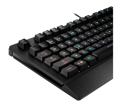 Клавиатура MSI VIGOR GK20 RU черный USB Multimedia for gamer LED (подставка для запястий) Клавиатура MSI VIGOR GK20 RU черный USB Multimedia for gamer LED (подставка для запястий)