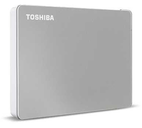 Жесткий диск Toshiba USB 3.0 4Tb HDTX140ESCCA Canvio Flex 2.5" серебристый