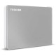 Жесткий диск Toshiba USB 3.0 4Tb HDTX140ESCCA Canvio Flex 2.5" серебристый