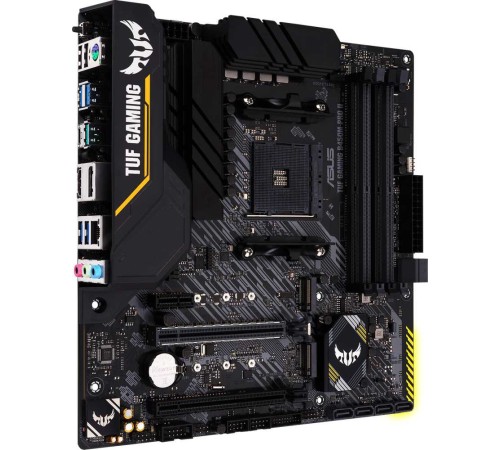 Материнская плата Asus TUF GAMING B450M-PRO II Soc-AM4 AMD B450 4xDDR4 mATX AC`97 8ch(7.1) GbLAN RAID+HDMI+DP