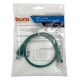 Патч-корд Buro UTP 4 пары cat5E CCA molded 0.5м зеленый RJ-45 (m)-RJ-45 (m)