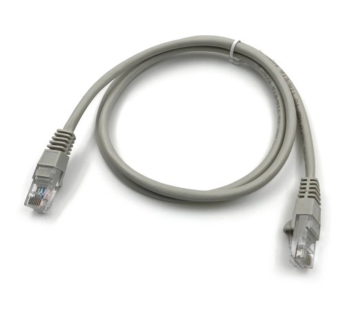 Патч-корд Buro UTP 4 пары cat5E CCA molded 1м серый RJ-45 (m)-RJ-45 (m) Патч-корд Buro UTP 4 пары cat5E CCA molded 1м серый RJ-45 (m)-RJ-45 (m)