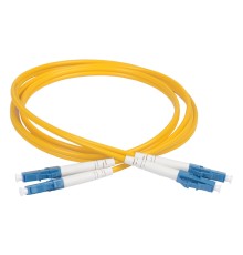 Патч-корд ITK FPC09-LCU-LCU-C2L-3M 2x9/125 OS1/OS2 LC дуплекс-LC дуплекс 3м LSZH желтый