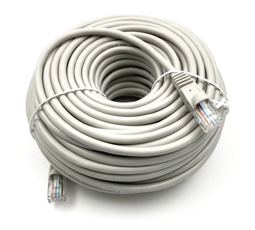 Патч-корд Buro UTP 4 пары cat5E CCA molded 25м серый RJ-45 (m)-RJ-45 (m) Патч-корд Buro UTP 4 пары cat5E CCA molded 25м серый RJ-45 (m)-RJ-45 (m)