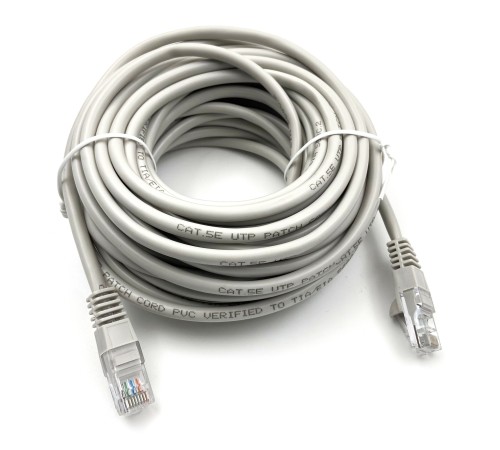 Патч-корд Buro UTP 4 пары cat5E CCA molded 10м серый RJ-45 (m)-RJ-45 (m) Патч-корд Buro UTP 4 пары cat5E CCA molded 10м серый RJ-45 (m)-RJ-45 (m)
