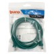 Патч-корд Buro UTP 4 пары cat5E CCA molded 3м зеленый RJ-45 (m)-RJ-45 (m)