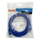 Патч-корд Buro UTP 4 пары cat5E CCA molded 3м синий RJ-45 (m)-RJ-45 (m)