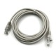 Патч-корд Buro UTP-5E-3M-G UTP 4 пары cat5E CCA molded 3м серый RJ-45 (m)-RJ-45 (m)