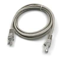 Патч-корд Buro UTP 4 пары cat5E CCA molded 2м серый RJ-45 (m)-RJ-45 (m)