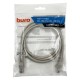 Патч-корд Buro UTP 4 пары cat5E CCA molded 2м серый RJ-45 (m)-RJ-45 (m)