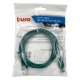 Патч-корд Buro UTP 4 пары cat5E CCA molded 1.5м зеленый RJ-45 (m)-RJ-45 (m)