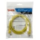 Патч-корд Buro UTP 4 пары cat5E CCA molded 1.5м желтый RJ-45 (m)-RJ-45 (m)