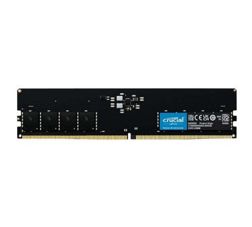 Модуль памяти Crucial 16GB DDR5 5600 DIMM CT16G56C46U5 CL46, 1.1V,