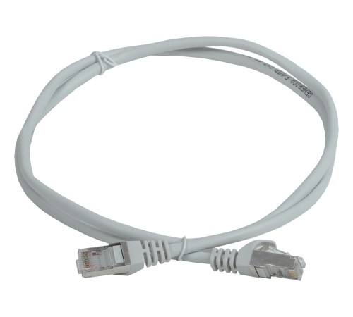 Патч-корд ITK PC01-C5EF-05M-G FTP вилка RJ-45-вилка RJ-45 кат.5е 0.5м серый ПВХ (уп.:1шт)