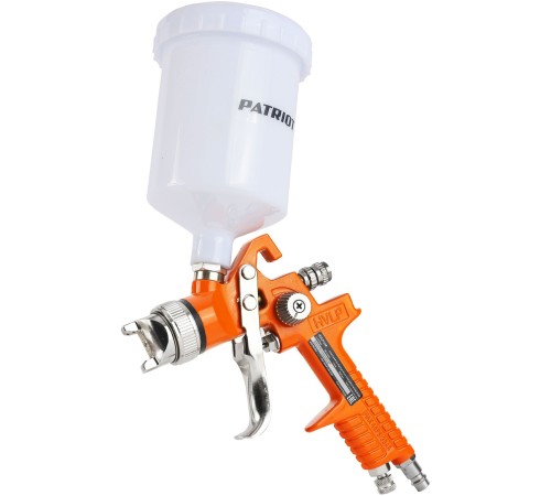 Краскораспылитель Patriot HVLP 1.4A 130л/мин соп.:1.4мм бак:0.6л