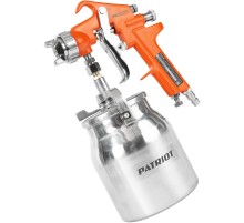 Краскораспылитель Patriot HVLP 1.8B 100л/мин соп.:1.8мм бак:1л