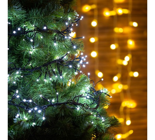 Гирлянда Neon-Night Home Кластер LED мишура 288лам. дл.3м (303-625)