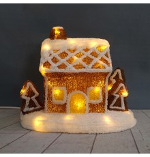 Фигура Neon-Night Home Пряничный домик 30лам. акрил (513-324)