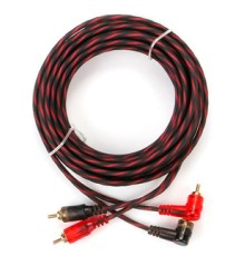 Кабель Ural КМ 2RCA МТ5М 5м межблочный 2RCA-2RCA омедненный алюминий (упак.:1шт)