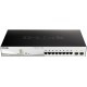 Коммутатор D-Link DGS-1210-10MP/FL 8G 2SFP 8PoE+ 130W управляемый