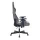 Кресло игровое Бюрократ VIKING 7 KNIGHT Fabric серый Loft ромбик текстиль/эко.кожа с подголов. крестовина металл
