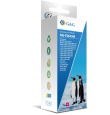 Чернила G&G GG-T6643M пурпурный100мл для Epson L100, L110, L120, L130, L132, L210, L222