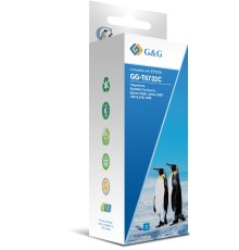 Чернила G&G GG-T6732C голубой100мл для Epson L800, L805, L810, L850