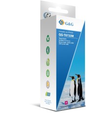 Чернила G&G GG-T6733M пурпурный100мл для Epson L800, L805, L810, L850