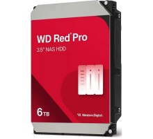 Жесткий диск WD Red Pro 7200 SATA3 6Tb 256Mb