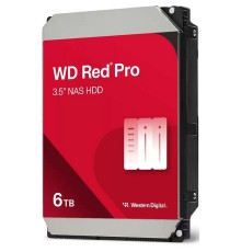 Жесткий диск WD Red Pro 7200 SATA3 6Tb 256Mb