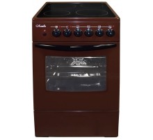 Плита Электрическая Лысьва EF4004MK00 коричневый стеклокерамика (без крышки)