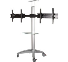 Подставка для телевизора Arm Media PT-STAND-15 серебристый 26"-55" макс.120кг напольный наклон