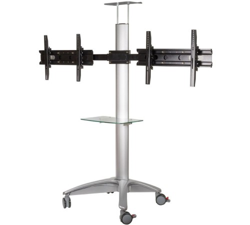 Подставка для телевизора Arm Media PT-STAND-15 серебристый 26"-55" макс.120кг напольный наклон Подставка для телевизора Arm Media PT-STAND-15 серебристый 26"-55" макс.120кг напольный наклон