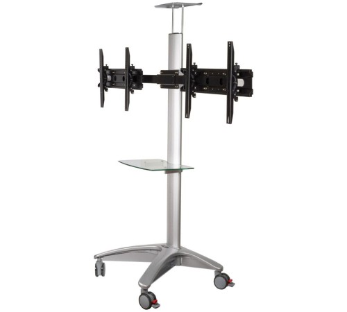 Подставка для телевизора Arm Media PT-STAND-15 серебристый 26"-55" макс.120кг напольный наклон Подставка для телевизора Arm Media PT-STAND-15 серебристый 26"-55" макс.120кг напольный наклон