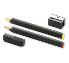 Карандаши цветные Moleskine Highlighter EW2PSFN12 липа 2цв. точилка/колпачок (2шт)