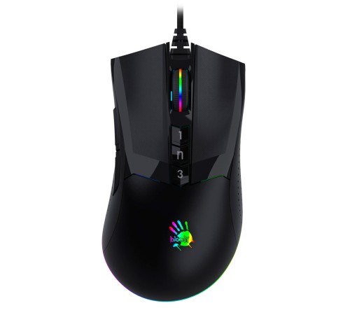 Мышь A4Tech Bloody W90 Max черный оптическая (10000dpi) USB Мышь A4Tech Bloody W90 Max черный оптическая (10000dpi) USB